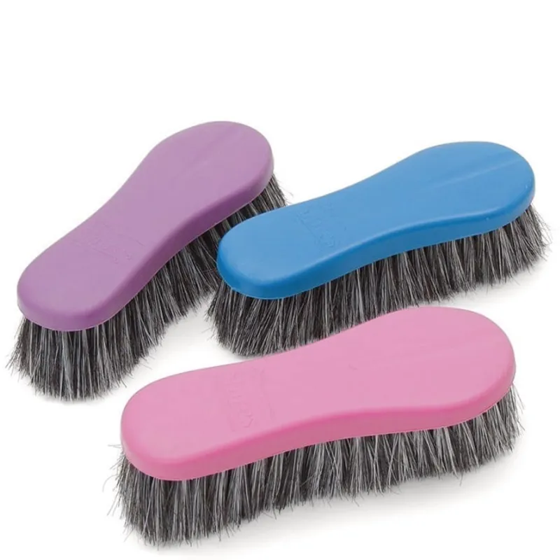 Shires Contour Dandy Brush - Purple